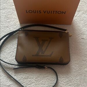 Louis Vuitton Brown Monogram Crossbody Bag